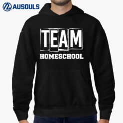 Team Homeschool Homeschooler Homeschooling Teacher Mom Kids Hoodie