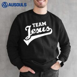 Team Jesus Lifetime Member Funny Christian Sweatshirt