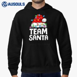 Team Santa Christmas Squad Family Matching Pajamas Boys Men Hoodie