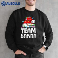 Team Santa Christmas Squad Family Matching Pajamas Boys Men Sweatshirt