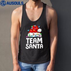 Team Santa Christmas Squad Family Matching Pajamas Boys Men Tank Top