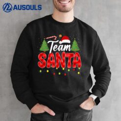 Team Santa Family Group Matching Christmas Pajama Party Sweatshirt