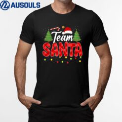 Team Santa Family Group Matching Christmas Pajama Party T-Shirt