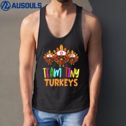 Team Tiny Turkeys Nurse Fall Nicu Nurse Tank Top