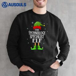 Technology Specialist Elf Funny Family Matching Christmas Sweatshirt