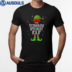 Technology Specialist Elf Funny Family Matching Christmas T-Shirt