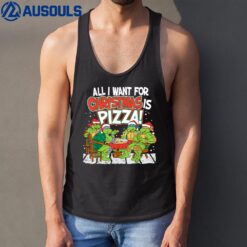 Teenage Mutant Ninja Turtles Pizza For Christmas Tank Top