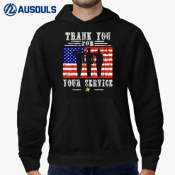 Thank You For Your Services Patriotic - Veterans Day Hoodie