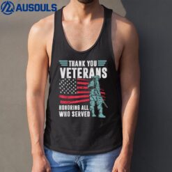 Thank You Veterans Ver 3 Tank Top