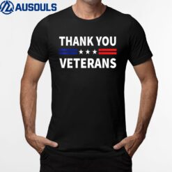 Thank You Veterans  Veterans Thank You Veterans Day T-Shirt