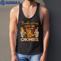 Thanksgiving With My Gnomies Thanksgiving Women Men Kids Tank Top