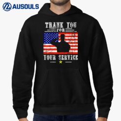 Thank you for your services Patriotic - veterans day for Men_1 Hoodie
