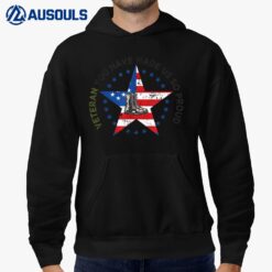 Thank you veterans combat boots veterans day American flag Hoodie