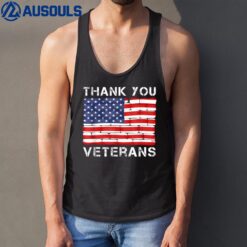 Thank you veterans veteran Tank Top