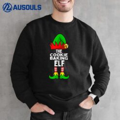 The Cookie Baking Elf Funny Christmas Matching Family Sweatshirt