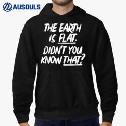 The Earth Is Flat Didn't You Know That Yoongi Flat Earth Hoodie
