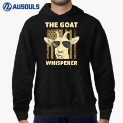 The Goat Whisperer Design For Women Men Farmer Goat Lover Hoodie