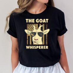 The Goat Whisperer Design For Women Men Farmer Goat Lover T-Shirt