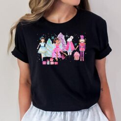 The Nutcracker Ballet Pink Christmas Plum Fairy Vintage Xmas T-Shirt