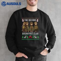 The Second Ugly Christmas Breakfast Club Costume Sweatshirt