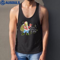 The Simpsons Christmas Homer Tis The Jelly Season! Tank Top