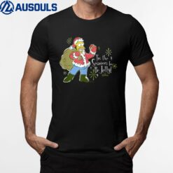 The Simpsons Christmas Homer Tis The Jelly Season! T-Shirt