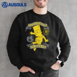 The Simpsons Soccer Bart Simpson Springfield United Sweatshirt