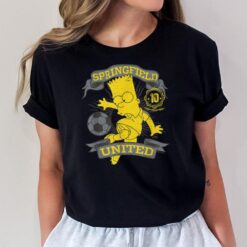 The Simpsons Soccer Bart Simpson Springfield United T-Shirt