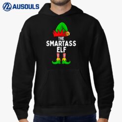 The Smartass Elf Funny Christmas Matching Family Hoodie