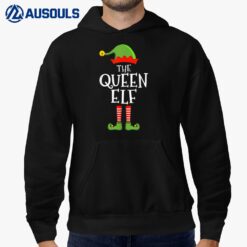 The queen elf funny christmas matching family pajama Hoodie