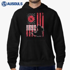 Thin Red Line Firefighter Hoodie