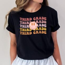 Third Grade Vibes 3rd Grade Team 1st Day of School Retro T-Shirt