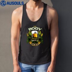 This Body Is Presented By Beer Funny Tank Top