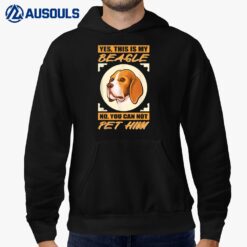This Is My Beagle Dog Owner Beagle Hoodie