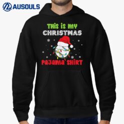This Is My Christmas Pajama Baseball Funny Christmas Hoodie