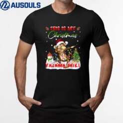 This Is My Christmas Pajama Funny Monkey Christmas T-Shirt