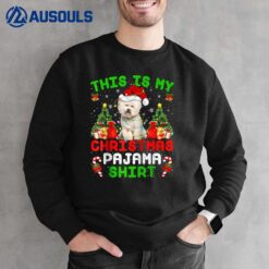 This Is My Christmas Pajama Shirt Bichon Frise Dog Christmas Sweatshirt