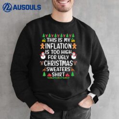 This Is My Inflation Is Too High For Ugly Christmas Sweatshirt