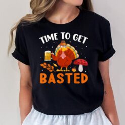 Time To Get Basted Funny Thanksgiving Turkey Day Men Women T-Shirt