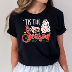 Tis The Season Christmas Cakes Retro Xmas Men Women Kids T-Shirt