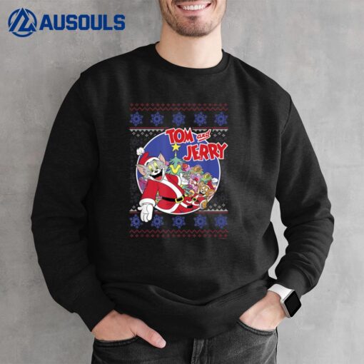 Tom And Jerry Classic Christmas Sweatshirt