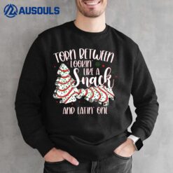 Torn Between Looking' Like A Snack And Eating' One Christmas Sweatshirt