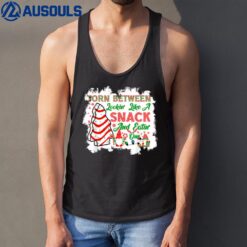 Torn Between Looking Like A Snack And Eating One Santa Xmas Tank Top