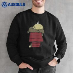 Totoro Lying On The Roof Sweatshirt