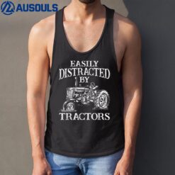 Tractor Art For Men Women Farming Agriculture Farmer Truck Tank Top