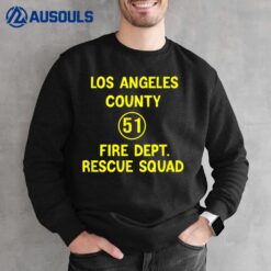 Truck Side 51 Emergency Squad Logo Essential Sweatshirt