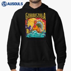 Turkey Day Thanksgiving Gobblezilla Hoodie