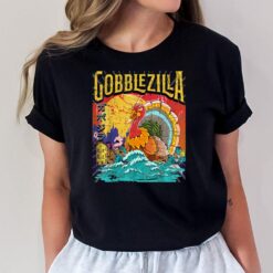 Turkey Day Thanksgiving Gobblezilla T-Shirt