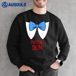 Tweedle Dum Costume Halloween Fairytale Character Sweatshirt