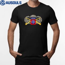U.S Army 82nd Airborne Division Paratrooper Veteran Infantry T-Shirt